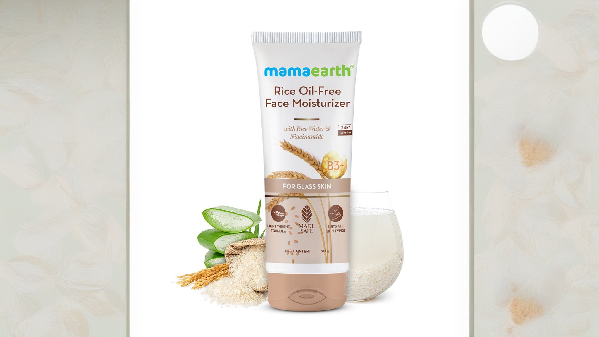 Read more about the article Unlocking Radiant Skin with Mamaearth Rice Moisturizer