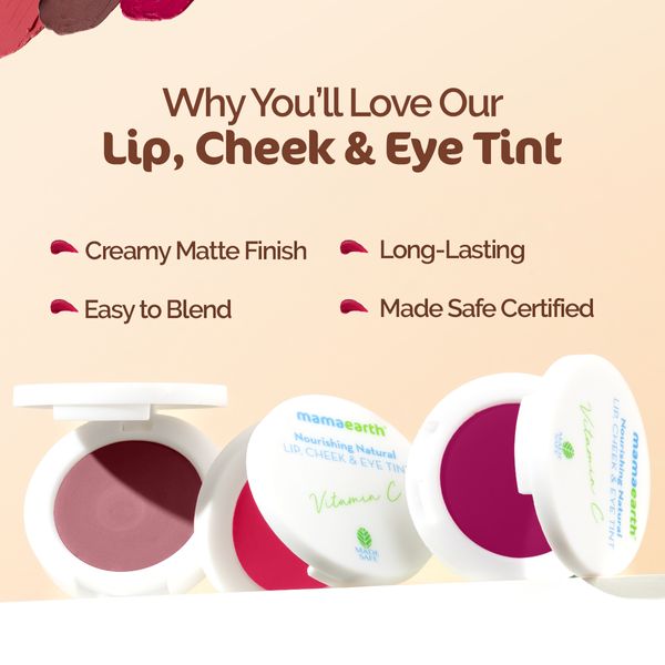 Mamaearth Lip Cheek and Eye Tint